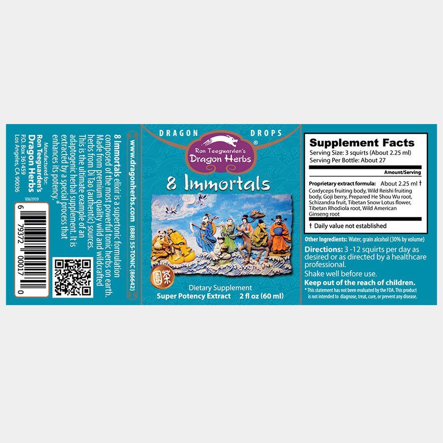 Dragon Herbs 8 Immortals -2oz