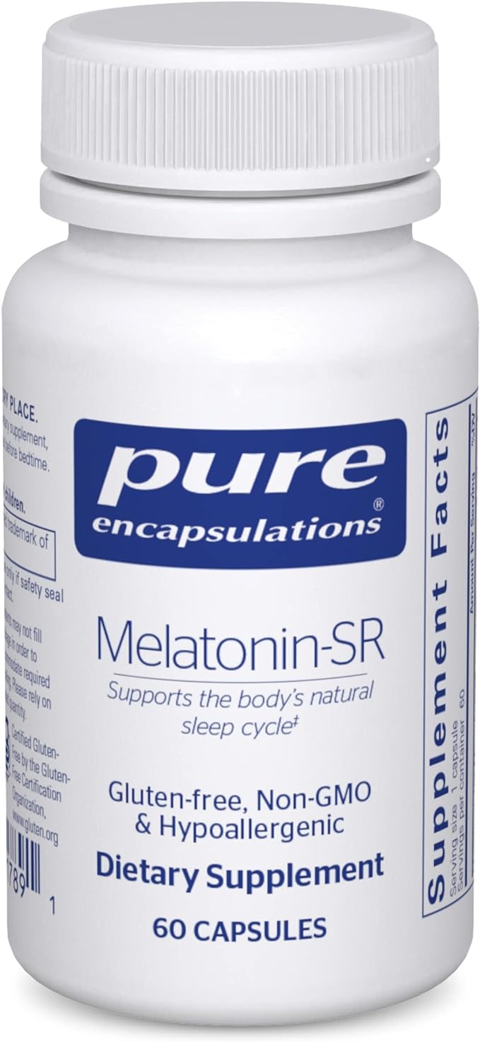 Pure Encapsulations Melatonin-SR - Extended Release Melatonin 60ct