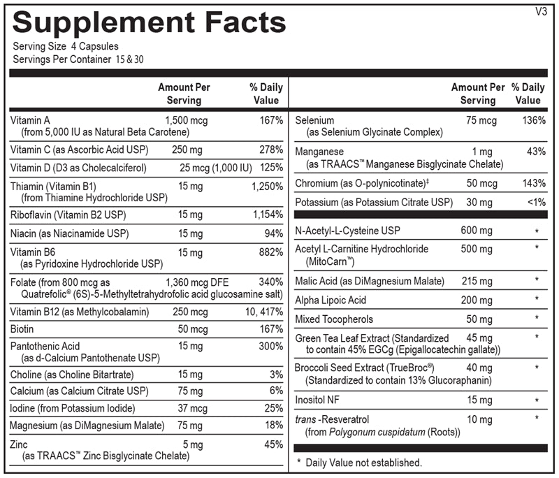Dr John's Favorites Mito Support 120ct
