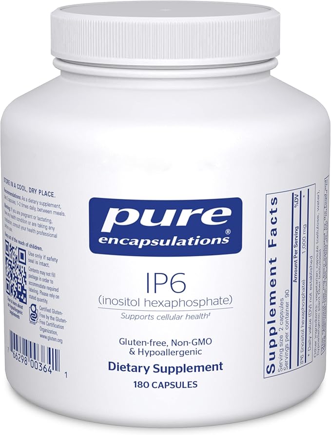 Pure Encapsulations IP6 (Inositol Hexaphosphate) 180ct