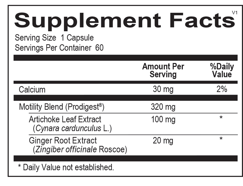 Dr John's Favorites Peristalsis Support 60ct