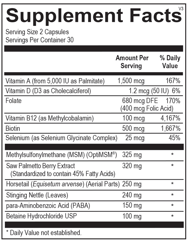 Ortho Molecular Cosmedix 60ct