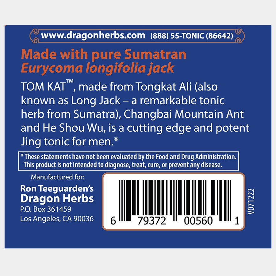 Dragon Herbs Tomkat 100ct