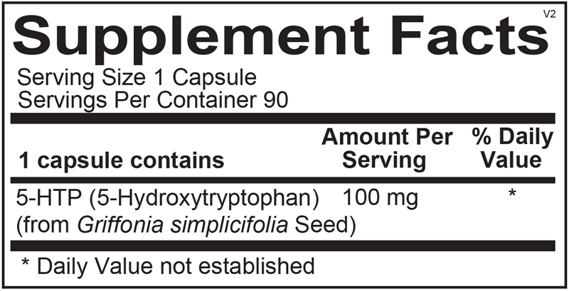 Ortho Molecular 5-HTP 90ct