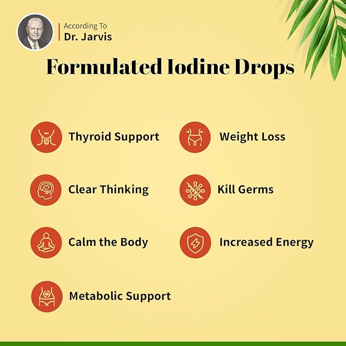 J.CROW'S® Lugol's Solution of Iodine 2% 2oz