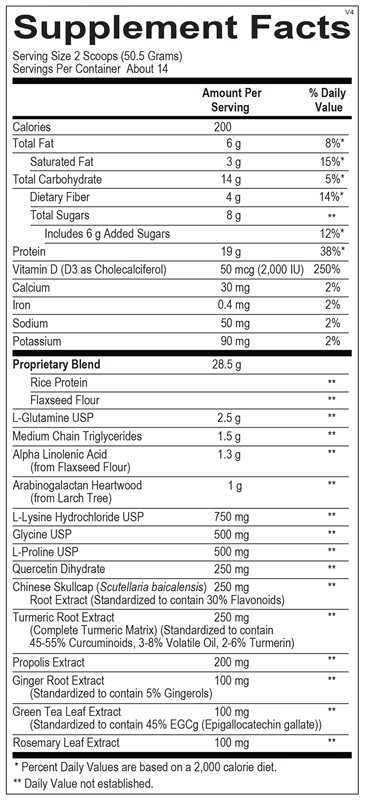 Ortho Molecular InflammaCORE Vanilla Chai