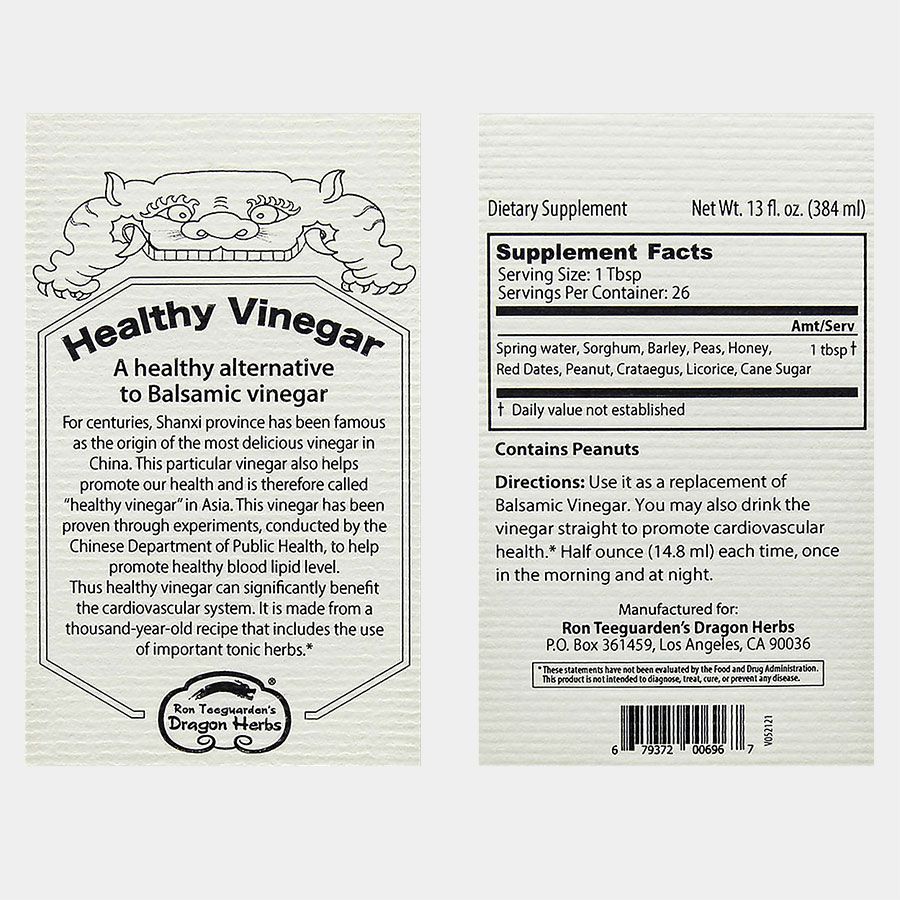 Dragon Herbs Healthy Vinegar 13 oz