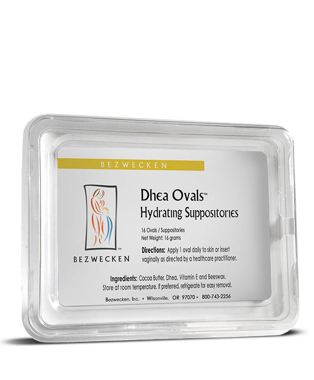 Bezwecken Dhea Ovals Hydrating Suppositories -16ct