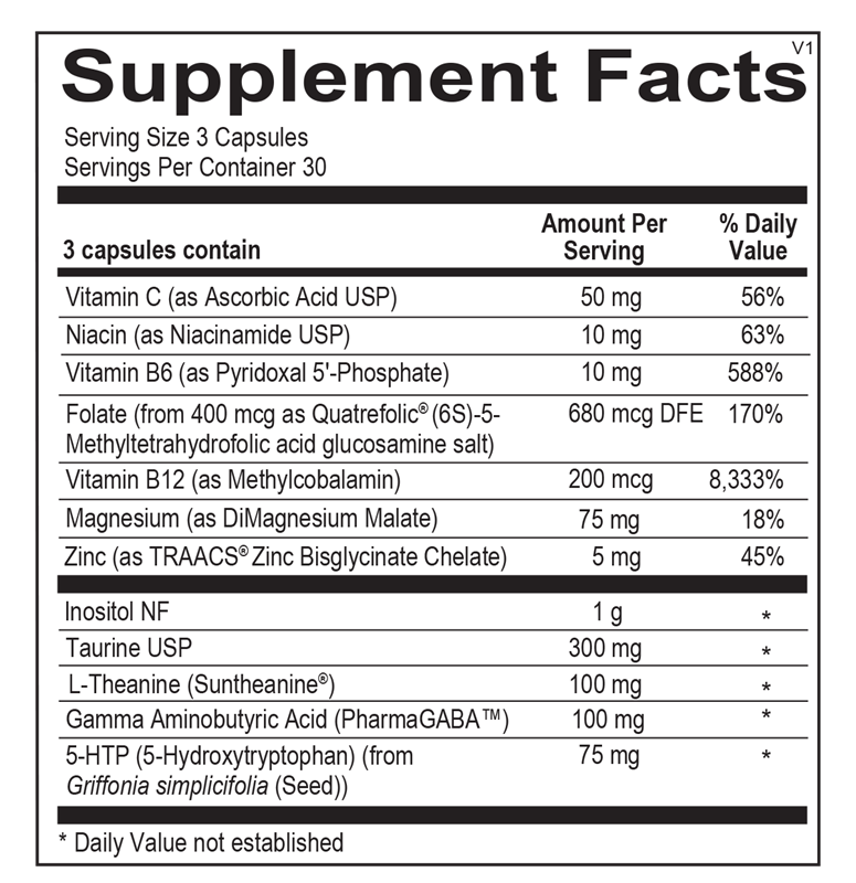 Ortho Molecular Cerenity® 90ct