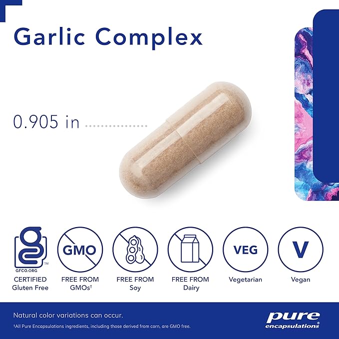 Pure Encapsulations Garlic Complex 120ct