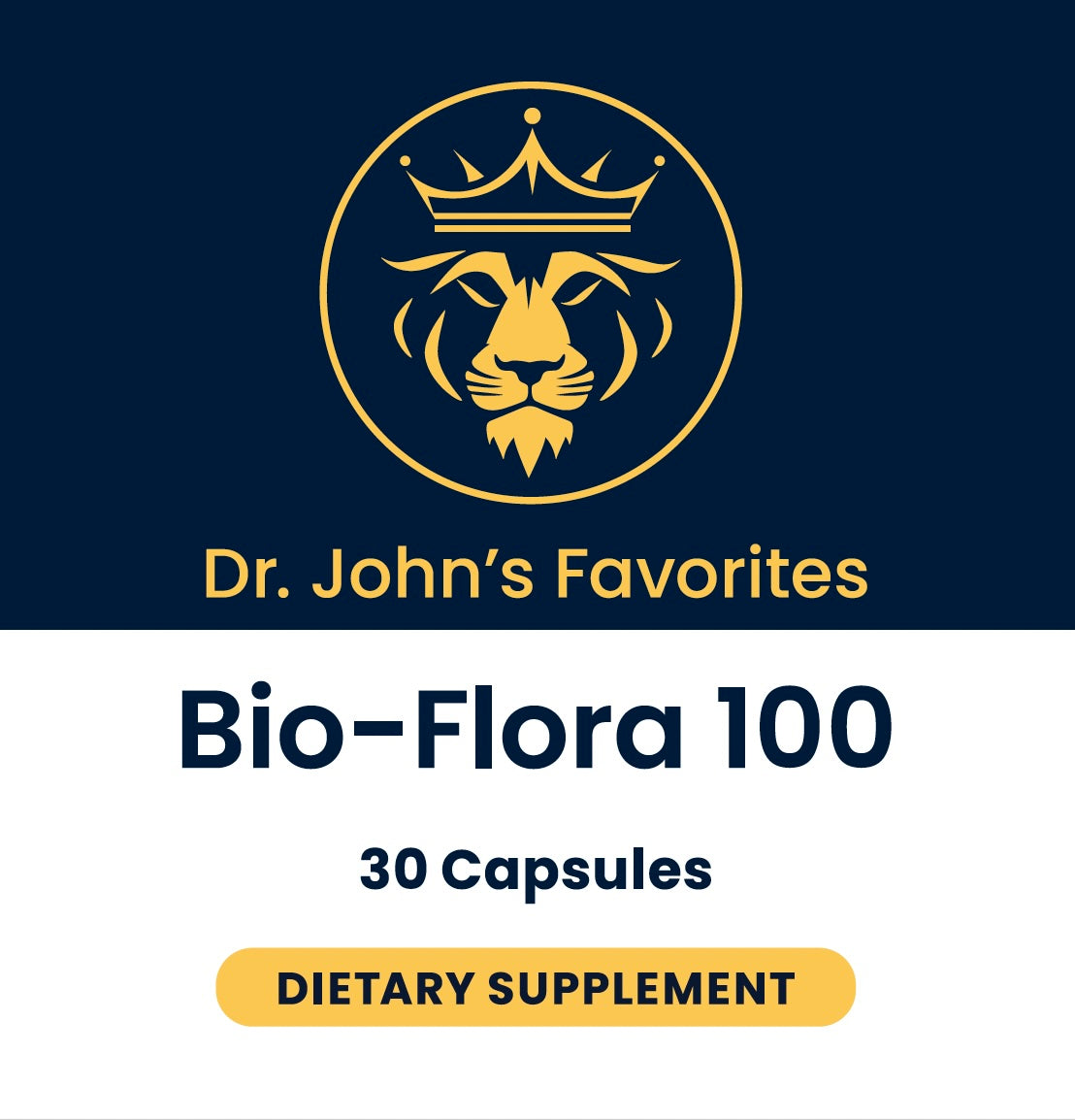 Dr John's Favorites Bio-Flora 100 -30ct