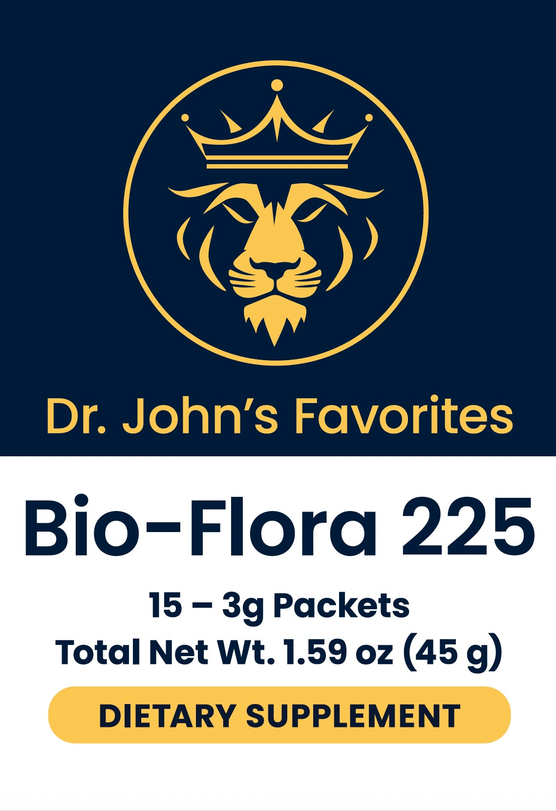 Dr John's Favorites Bio-Flora 225 -15ct
