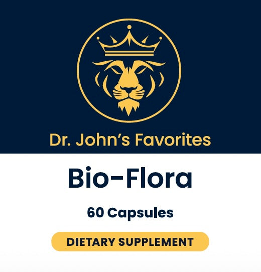 Dr John's Favorites Bio-Flora Capsules 60ct