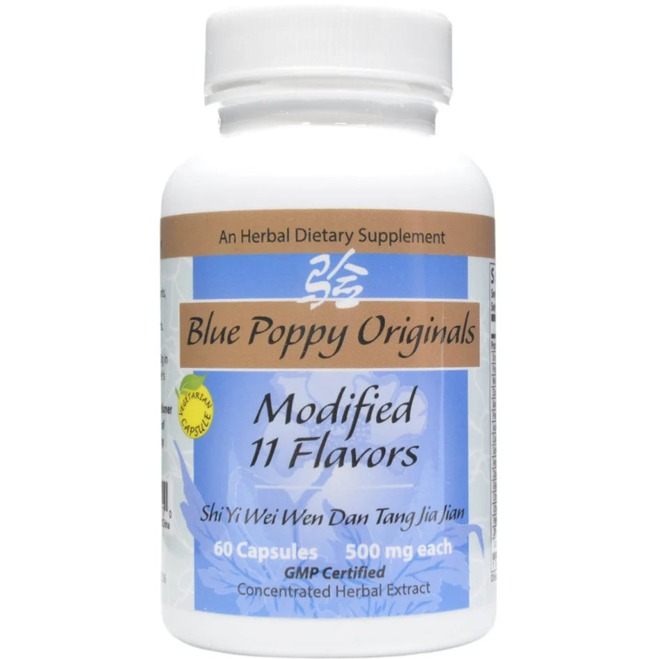 Blue Poppy Herbs Modified 11 Flavors 60 ct