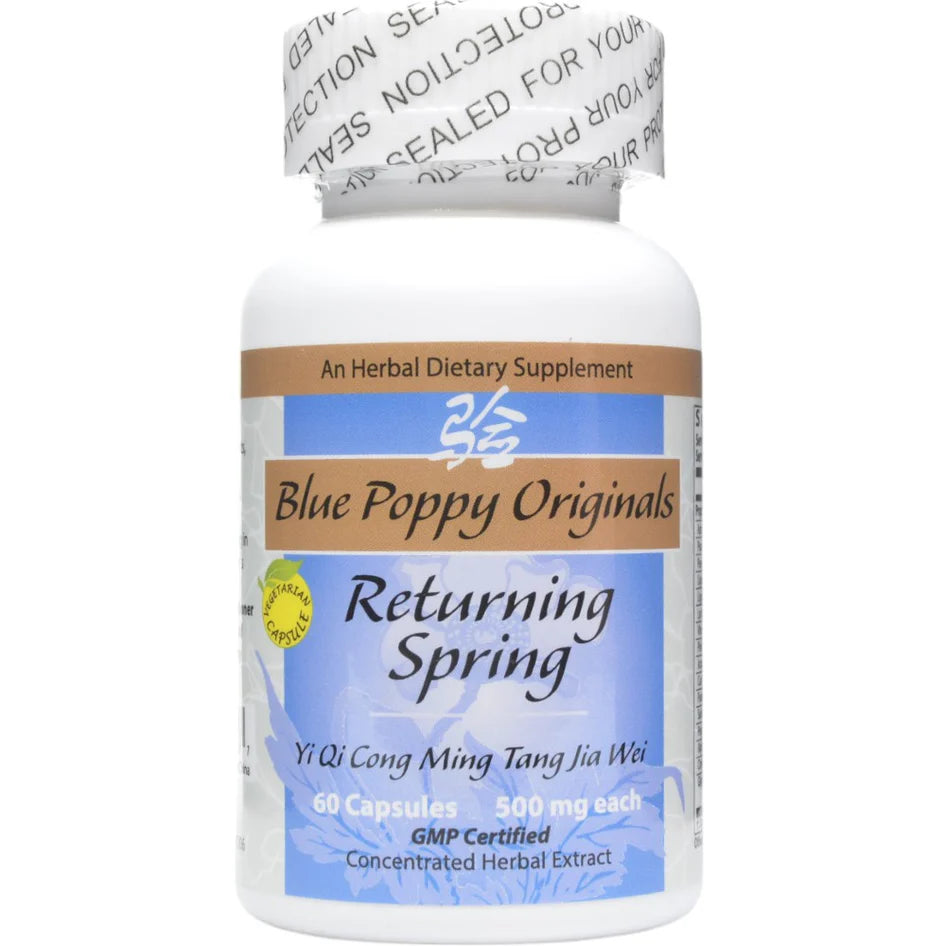 Blue Poppy Herbs Returning Spring 60ct