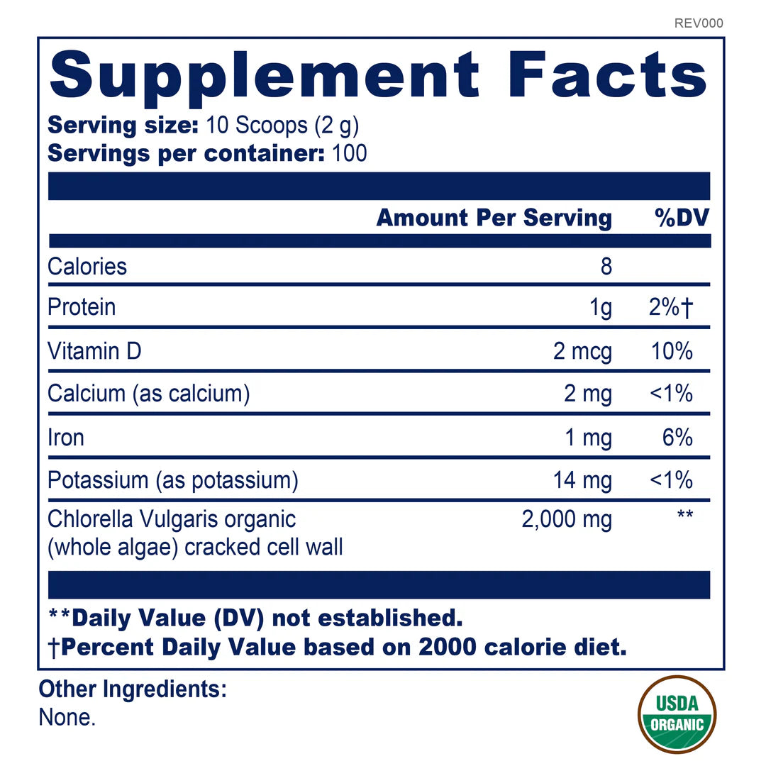 BioPure Chlorella Vulgaris Powder 200g