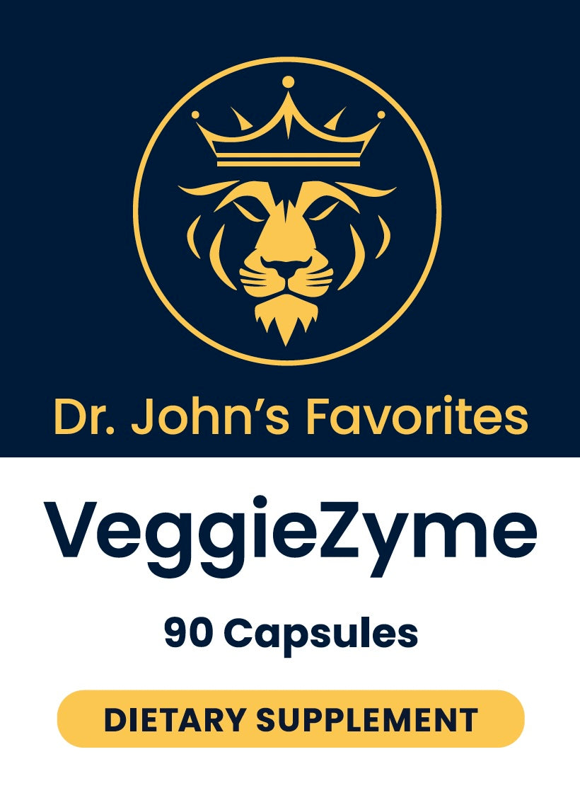 Dr John's Favorites VeggieZyme -90ct