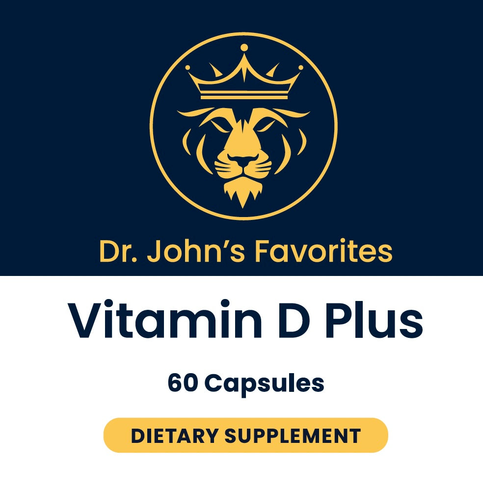 Dr John's Favorites Vitamin D Plus - 60ct