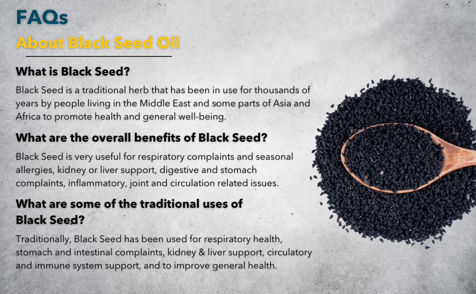 Amazing Herbs Whole Spectrum Black Seed Original Plain 100ct