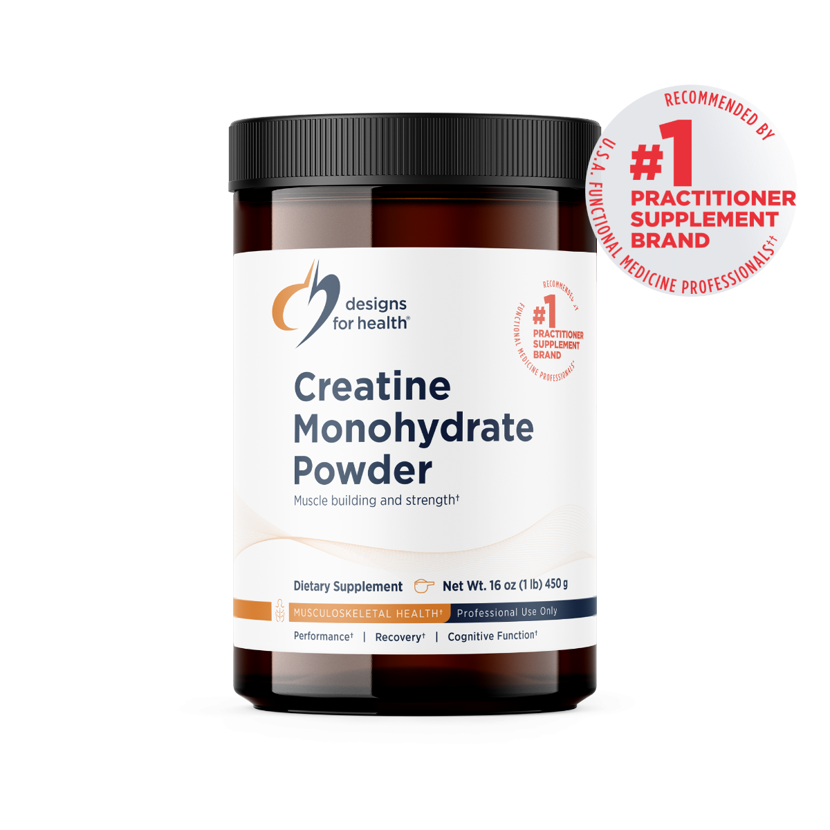 Designs for Health Creatine Monohydrate Powder