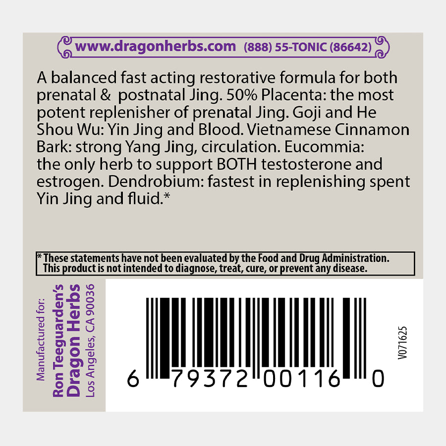 Dragon Herbs Eternal Jing 60 Caps