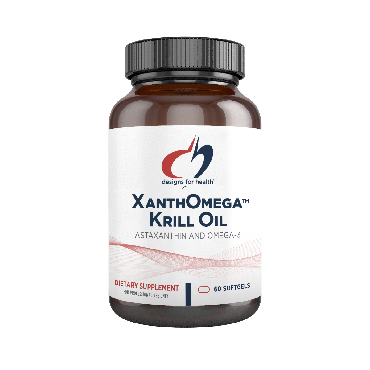 Designs for Health XanthOmega™ Krill Oil -60 ct