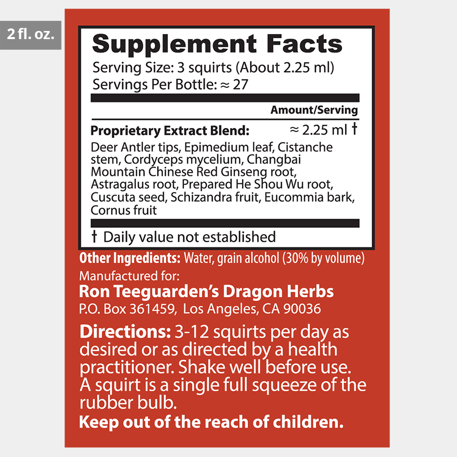 Dragon Herbs Super Yang Jing Drops 2oz