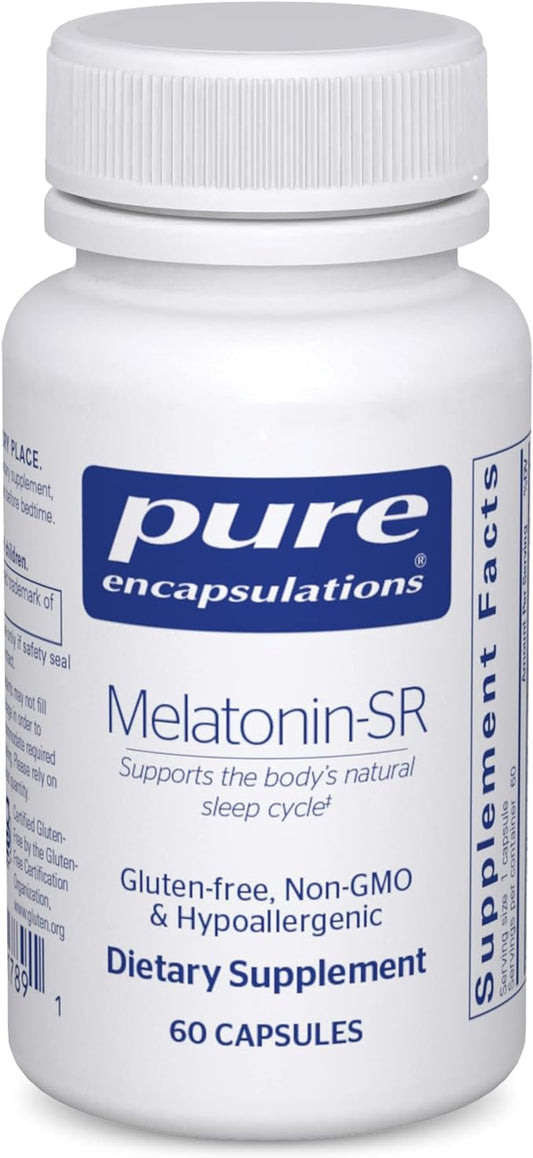 Pure Encapsulations Melatonin-SR - Extended Release Melatonin 60ct