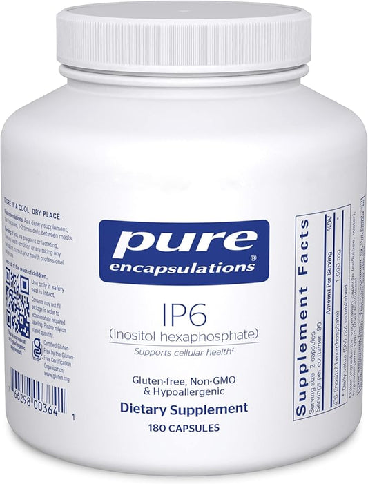Pure Encapsulations IP6 (Inositol Hexaphosphate) 180ct