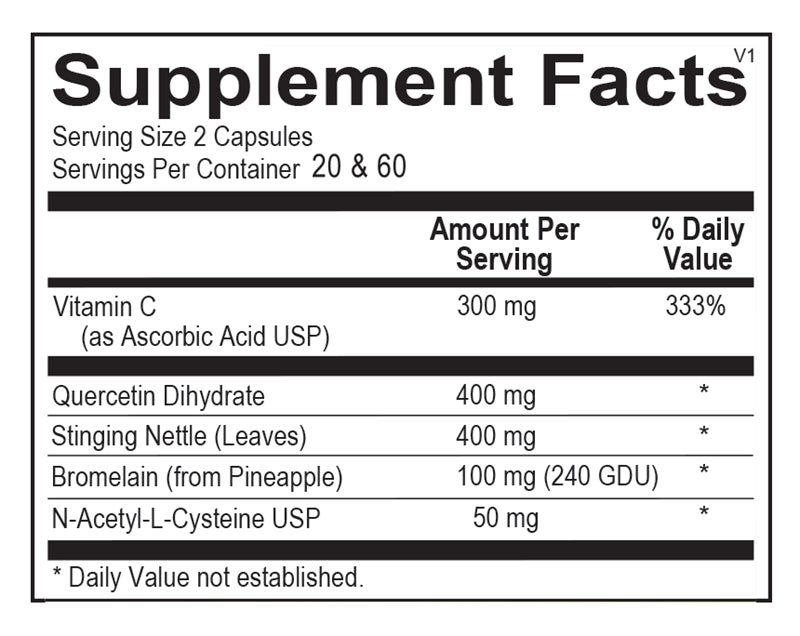 Dr John's Favorites Histamine Pro -120ct
