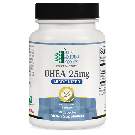 Ortho Molecular DHEA 25mg -90ct