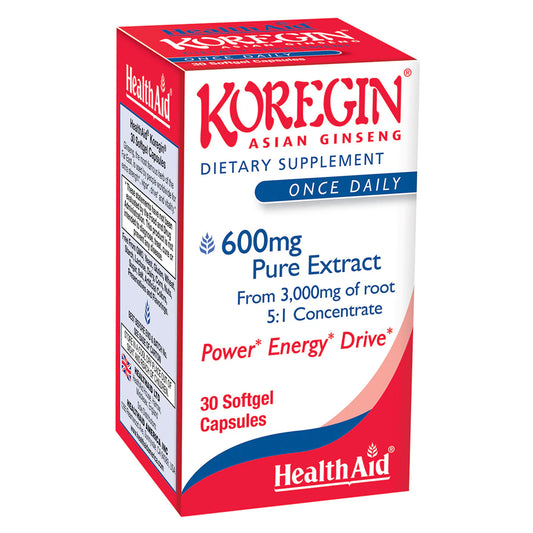 HealthAid Koregin® Korean Ginseng 30 Caps