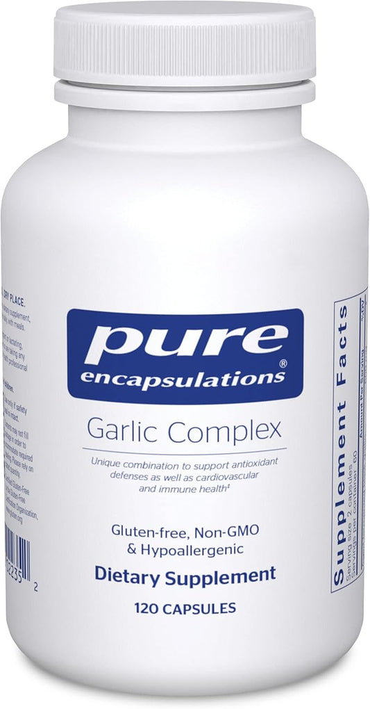 Pure Encapsulations Garlic Complex 120ct