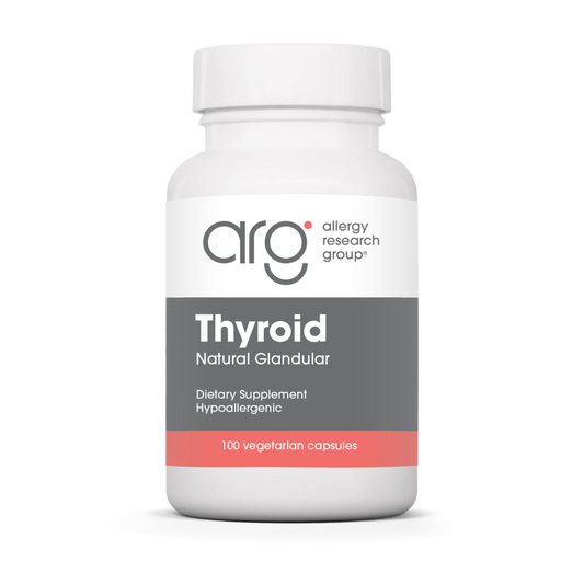 Allergy Research Group Thyroid Natural Glandular -100ct