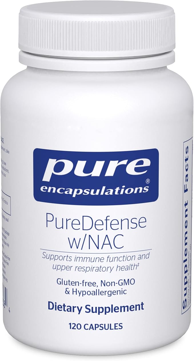 Pure Encapsulations PureDefense with NAC, 120ct