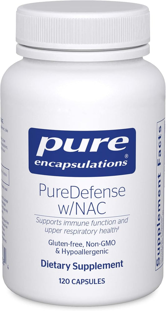 Pure Encapsulations PureDefense with NAC, 120ct