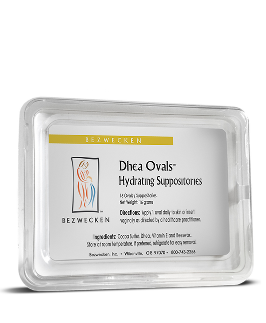 Bezwecken Dhea Ovals Hydrating Suppositories -16ct