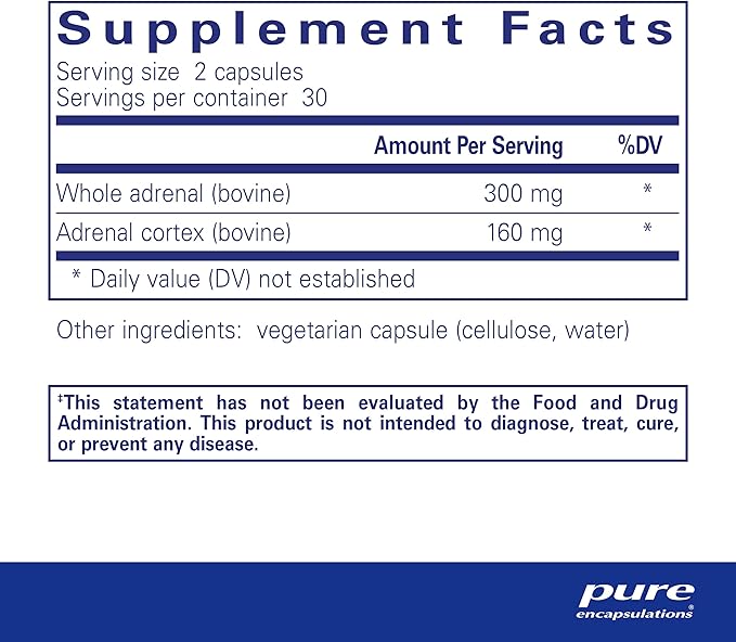 Pure Encapsulations Adrenal 60ct