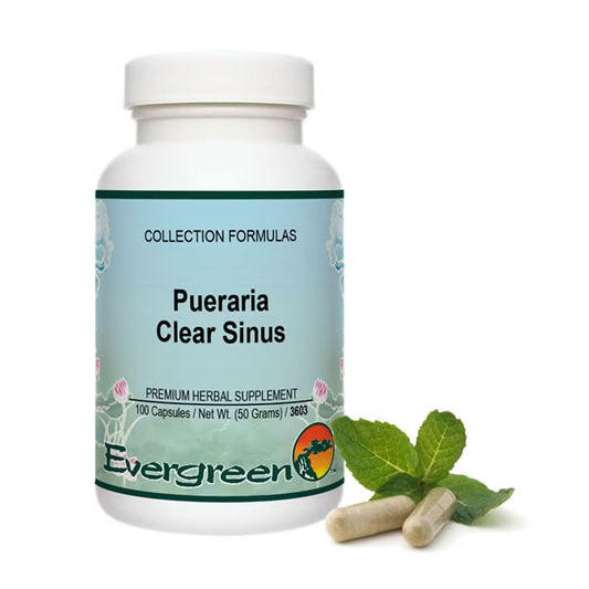 Evergreen Pueraria Clear Sinus 100ct