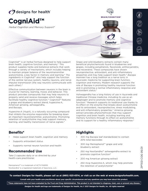 Designs for Health CogniAid™