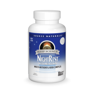 Source Naturals Sleep Science® NightRest™ With Melatonin 50ct