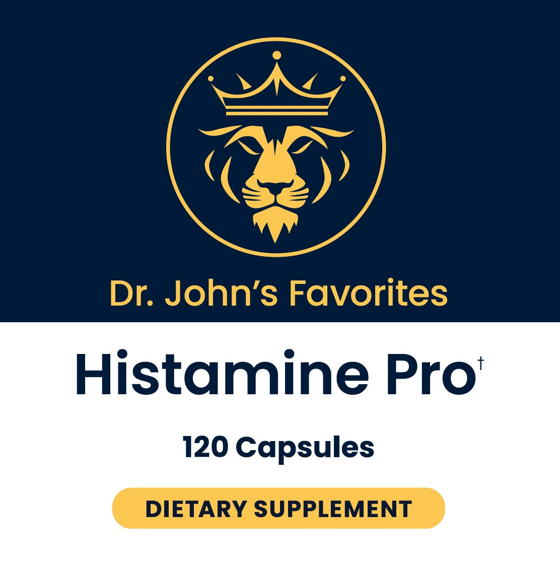 Dr John's Favorites Histamine Pro -120ct