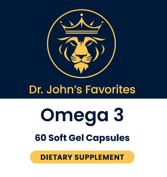 Dr John's Favorites Omega 3 - 60ct