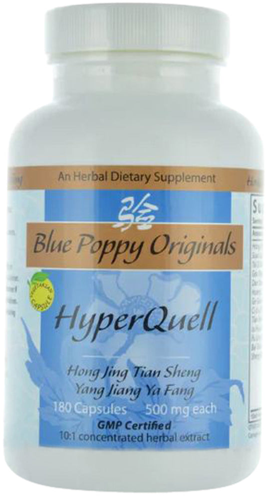 Blue poppy Herbs HyperQuell 180ct