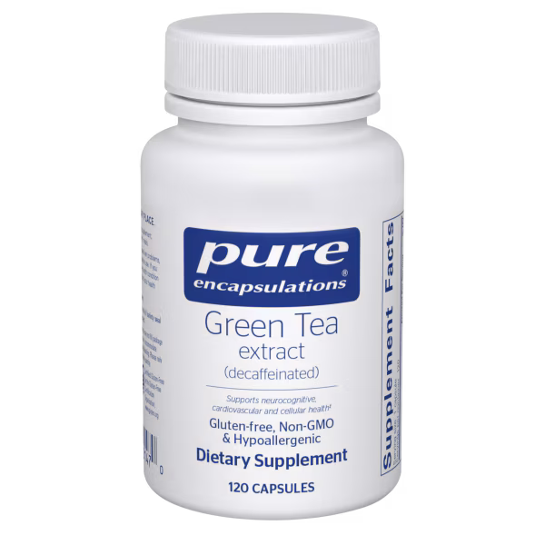 Pure Encapsulations Green Tea Extract (decaffeinated) 120ct