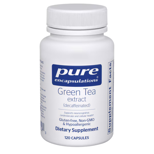 Pure Encapsulations Green Tea Extract (decaffeinated) 120ct