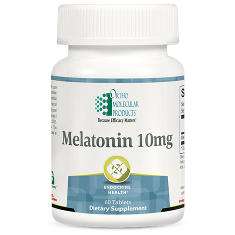 Ortho Molecular Melatonin 10mg - 60ct