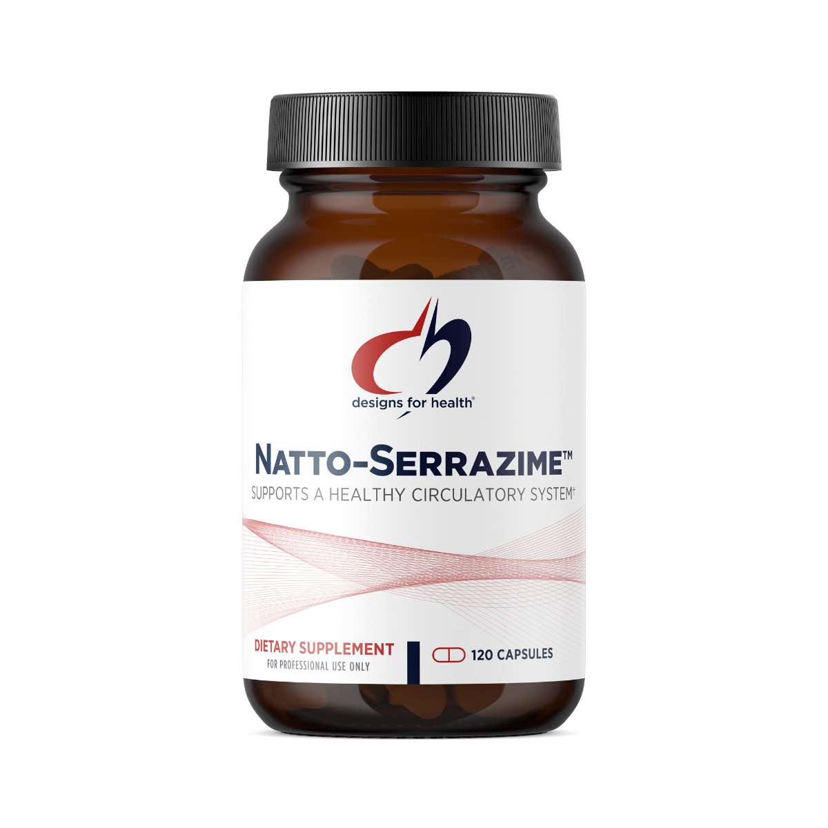 Designs for Health Natto-Serrazime -120ct