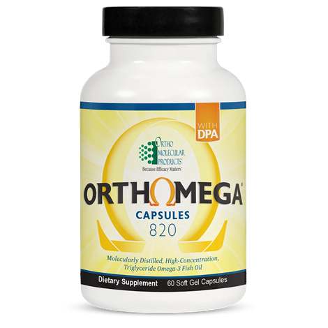Ortho Molecular Orthomega 820 - 60ct