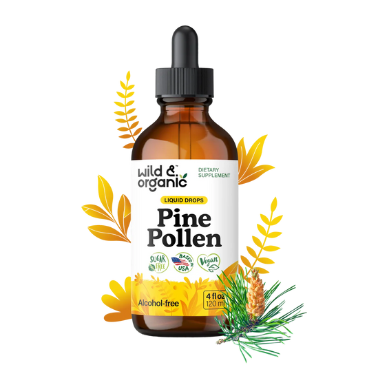 Wild & Organic Pine Pollen 4 oz